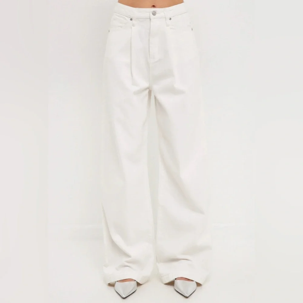 NWT Grey Lab White Wide-Leg Denim: sizes 26/27/28/29 Nordstrom